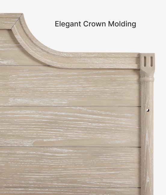 Close-up of elegant crown molding with a neutral background