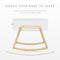 Gold - Brushed Stainless Steel