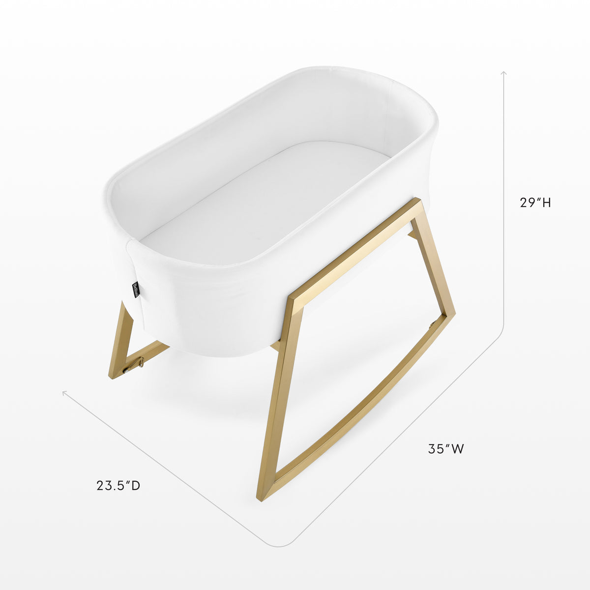 Bassinets With Rocking Feature Madrid Rocking Bassinet | Products | Bellini