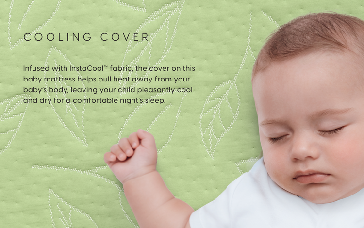 Luxury crib mattress green specifications image