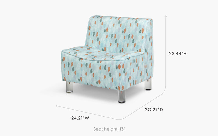 Wren Chair Leaf Dimensions Image