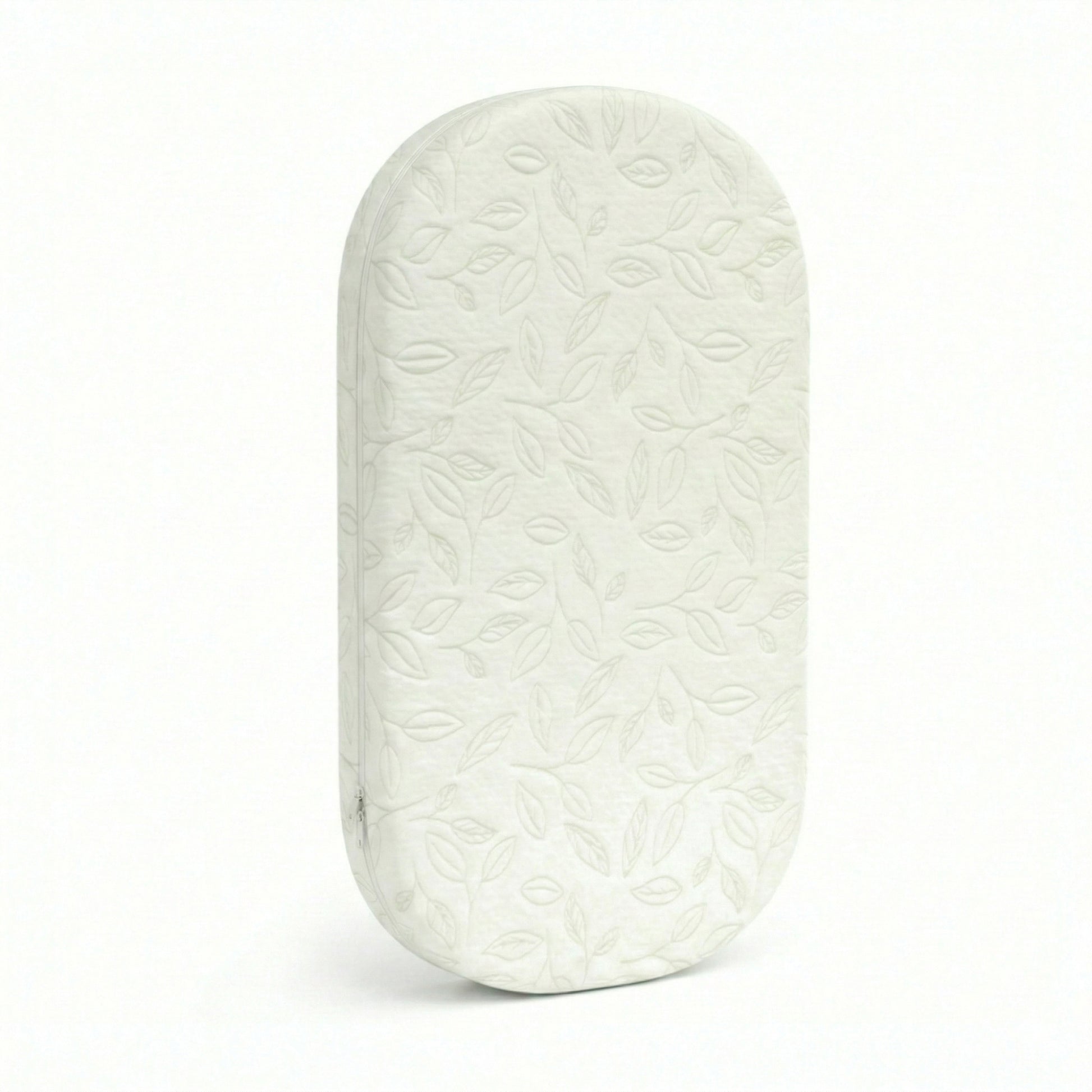 Breathable Oval Luxury Mattress - White with Green - Product image 9