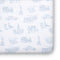 NYC Toile Organic Jersey Cotton Crib Sheet and Changing Pad Cover Set