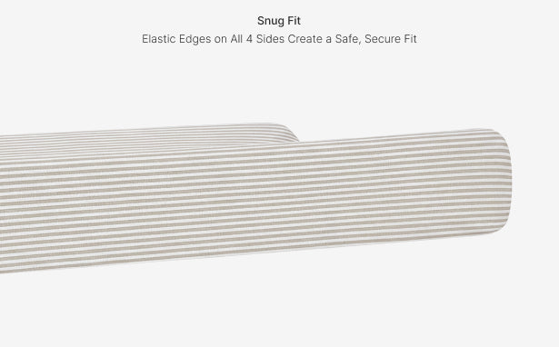 White headband with elastic edges on a white background