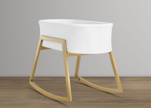 Madrid Bassinet Gold Assembly Image