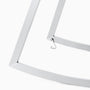 Silver - Brushed Stainless Steel