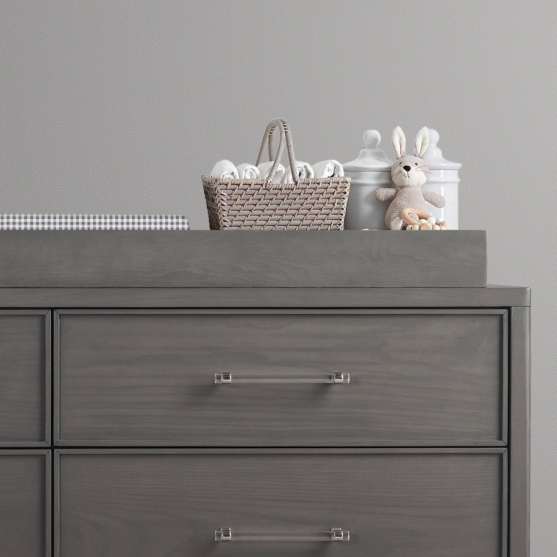 changing table for on top of a dresser Vienna Tray | Products Loft Outlet Black and one station offers a flag|ORGANIC MATERIALS Color:Enchanted Floral Whisper Blue