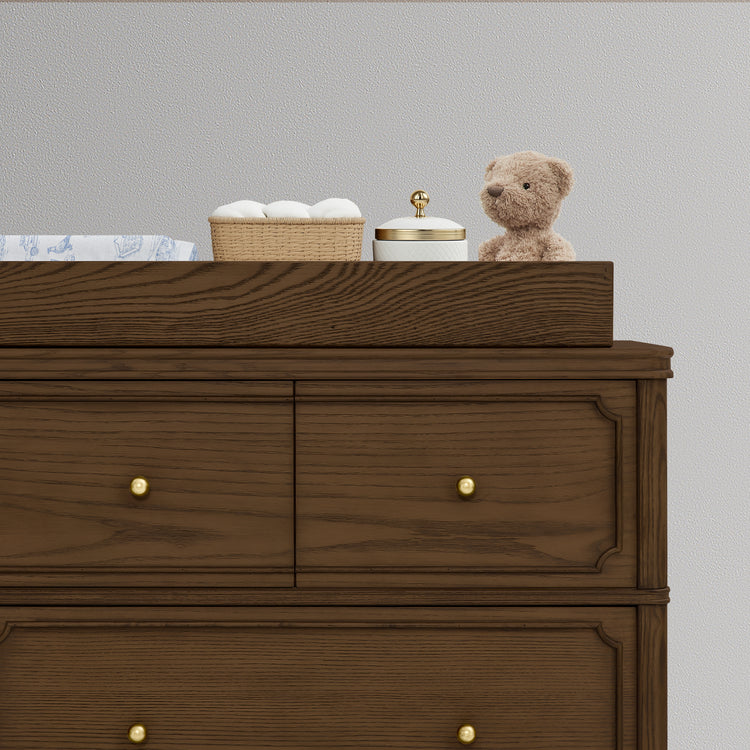 Bellini Changing Tray - Deep Brown Ash - Media 45320370749732