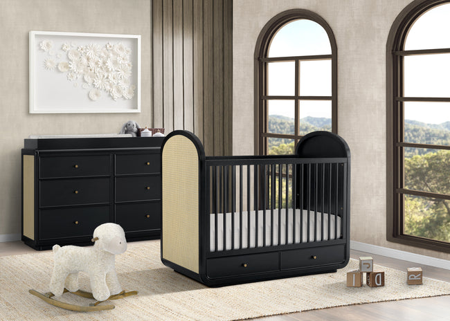 Complete the Look - Aspen 4-in-1 Convertible Crib with Underdrawer