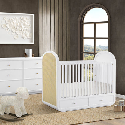 Aspen 4-in-1 Convertible Crib with Underdrawer