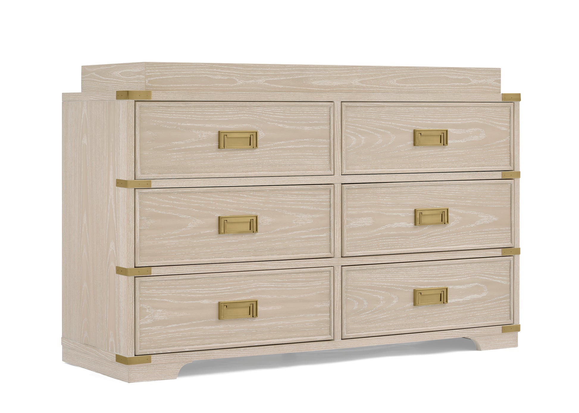 Paris 6 Drawer Dresser - Whitewash Ash - Product image 14