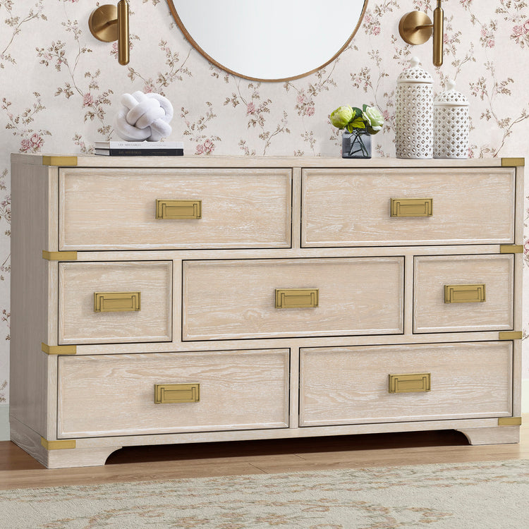 white seven drawer dresser Paris 7 Drawer Dresser | Products