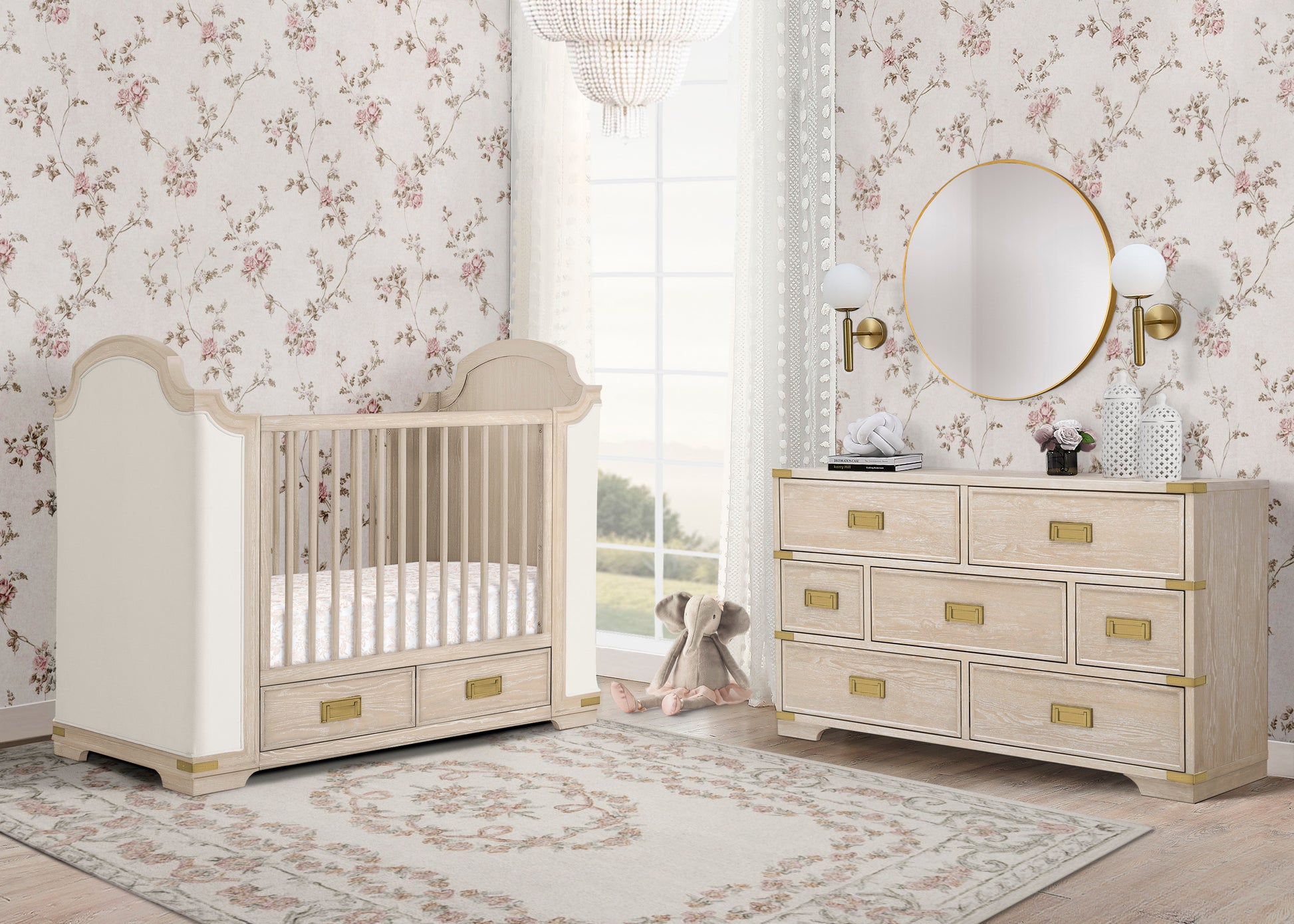 Paris 4-in-1 Convertible Crib with Underdrawer