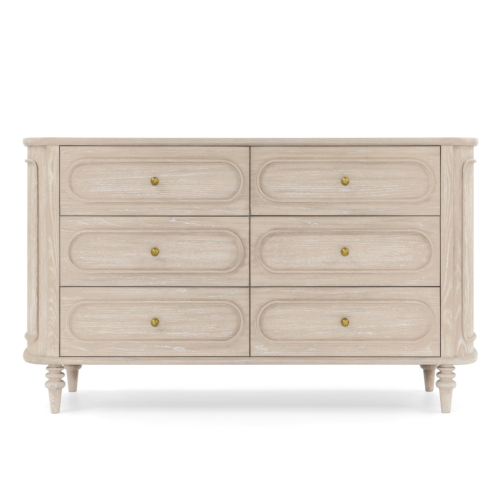 Provence 6 Drawer Dresser - Whitewash Ash - Product image 9