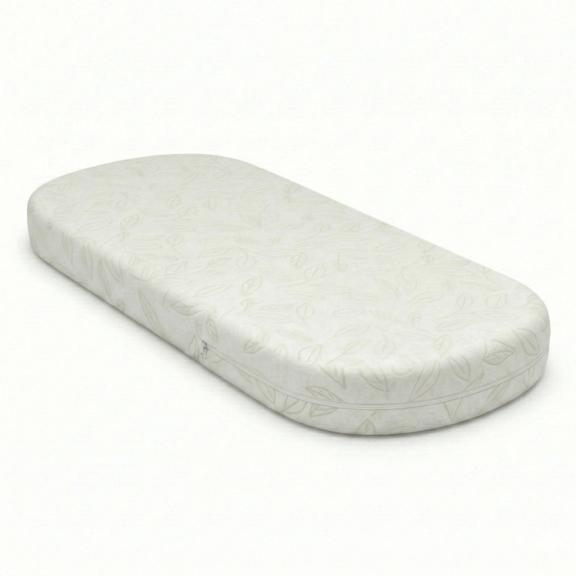 Provence 4-in-1 Oval Convertible Crib & Breathable Luxury Mattress - Whitewash Ash - Product image 8