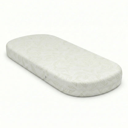 Provence 4-in-1 Oval Convertible Crib & Breathable Luxury Mattress - Deep Brown Ash - Media 45317002887460