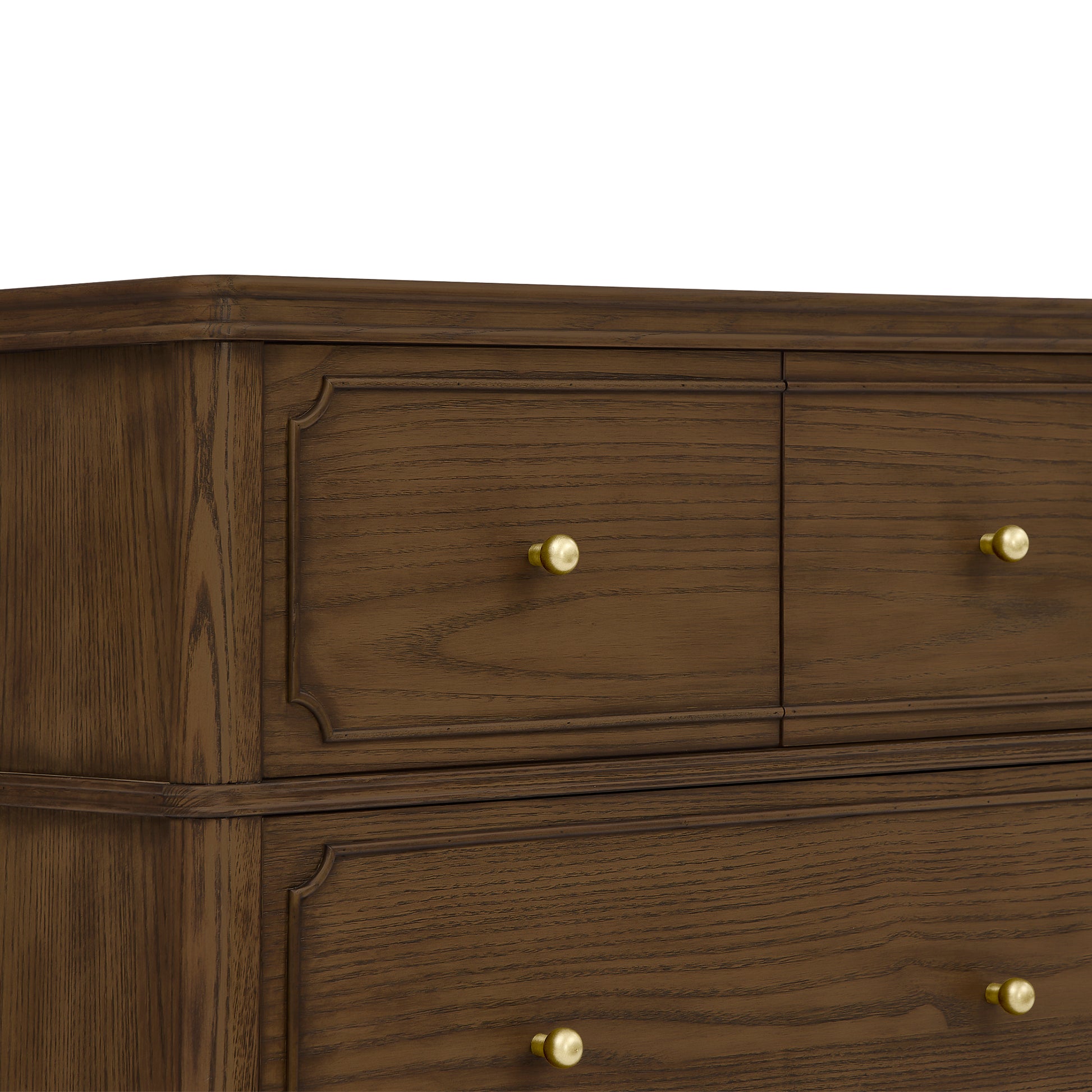 Wells 7 Drawer Dresser - Deep Brown Ash - Product image 25