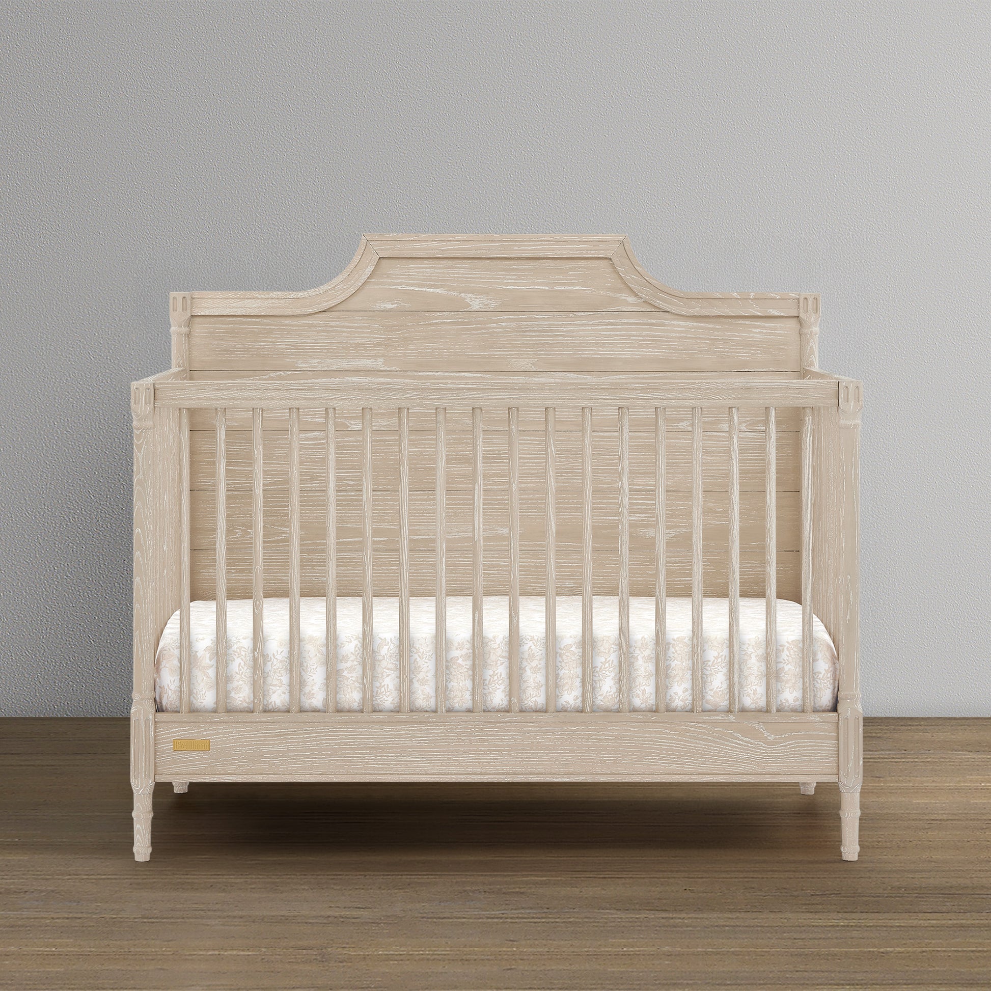 Lucca 6-in-1 Convertible Crib - Whitewash Ash - Product image 6
