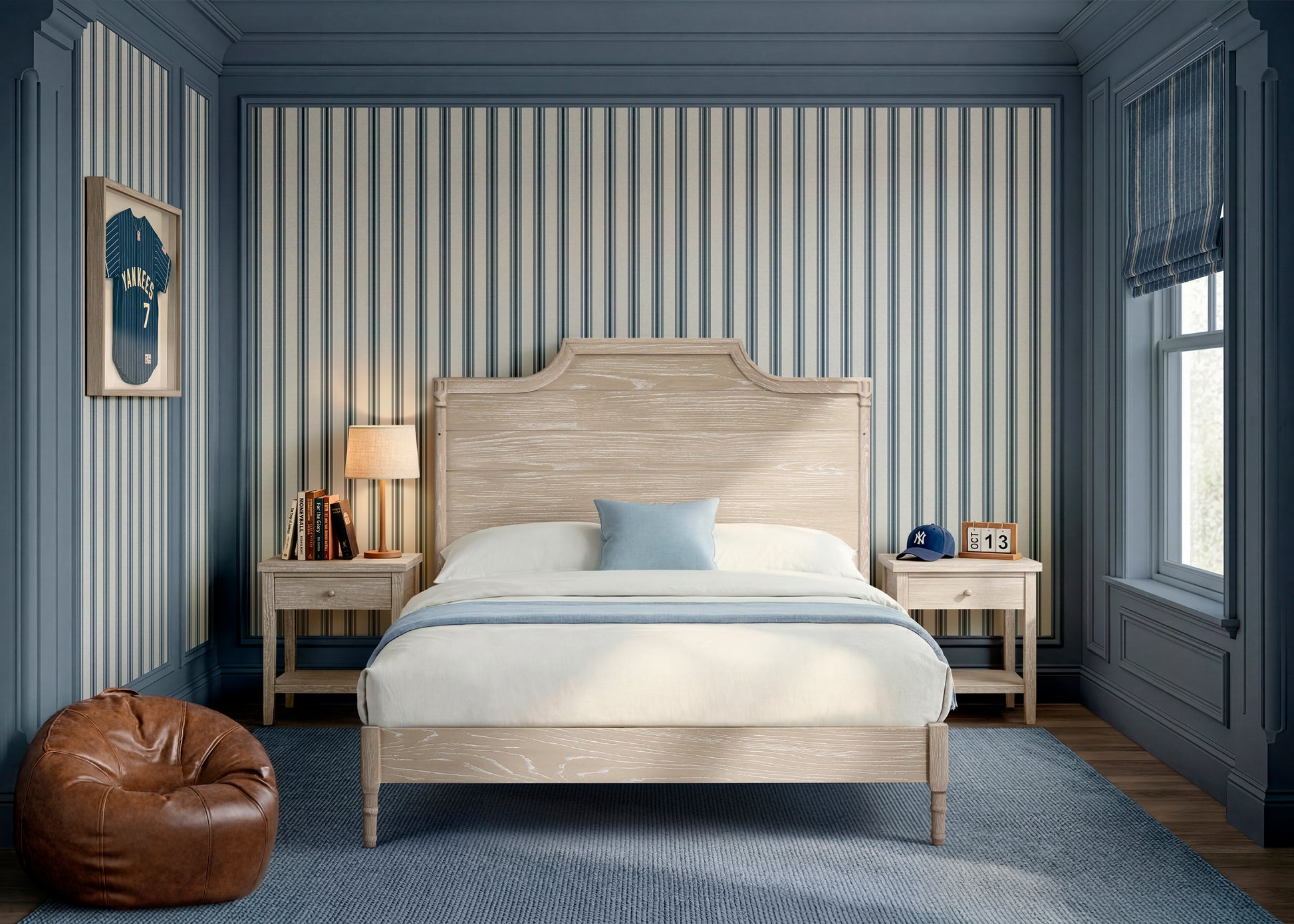 Lucca 6-in-1 Convertible Crib - Whitewash Ash - Product image 4