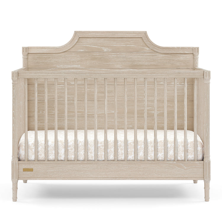 Lucca 6-in-1 Convertible Crib - Whitewash Ash - Media 45316846911780