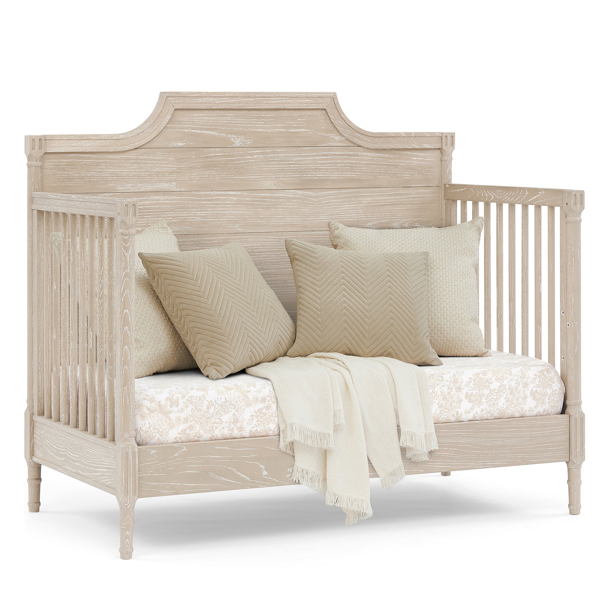 Lucca 6-in-1 Convertible Crib - Whitewash Ash - Product image 10