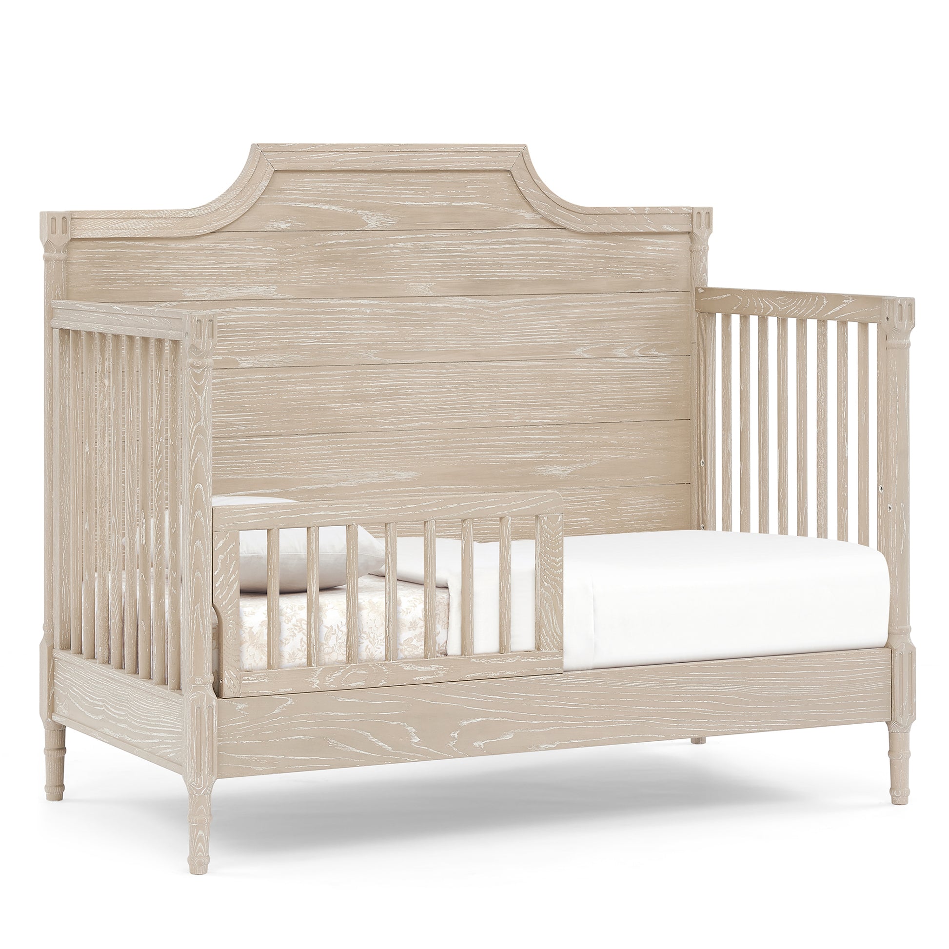 Lucca 6-in-1 Convertible Crib - Whitewash Ash - Product image 9