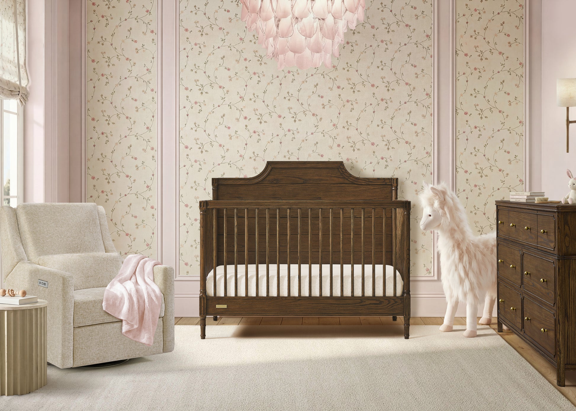 Lucca 6-in-1 Convertible Crib - Deep Brown Ash - Product image 16