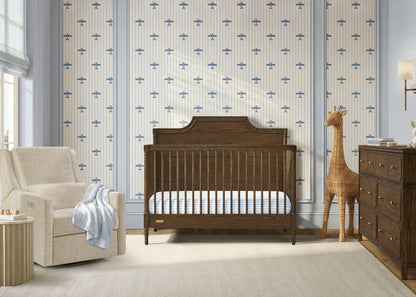 Lucca 6-in-1 Convertible Crib - Deep Brown Ash - Media 45316903371044