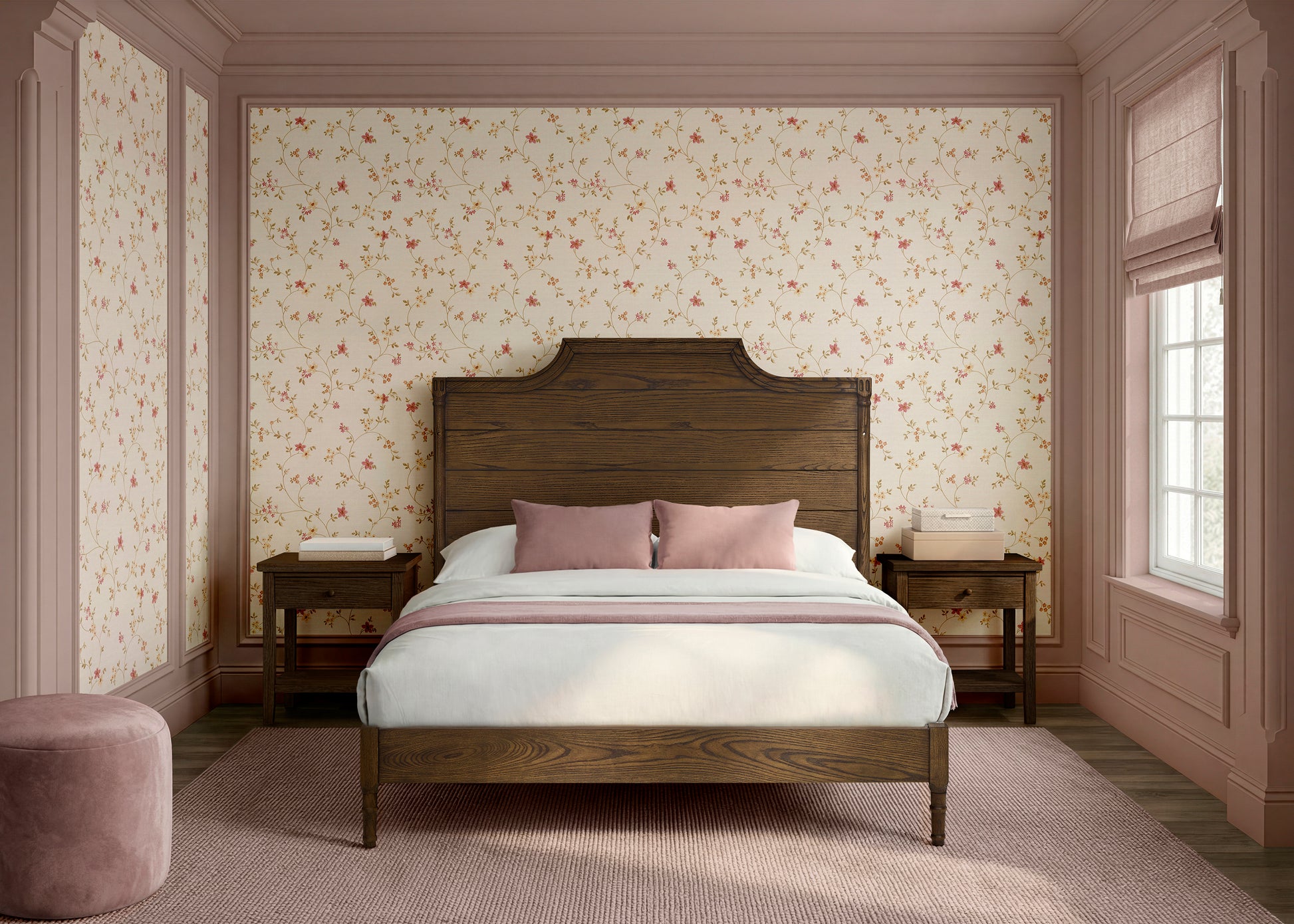 Lucca Full Size Bed Rails - Conversion Kit Only - Deep Brown Ash - Product image 6