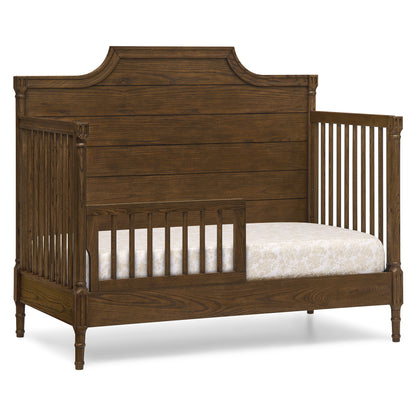 Lucca Toddler Guardrail - Deep Brown Ash - Media 45319593165092