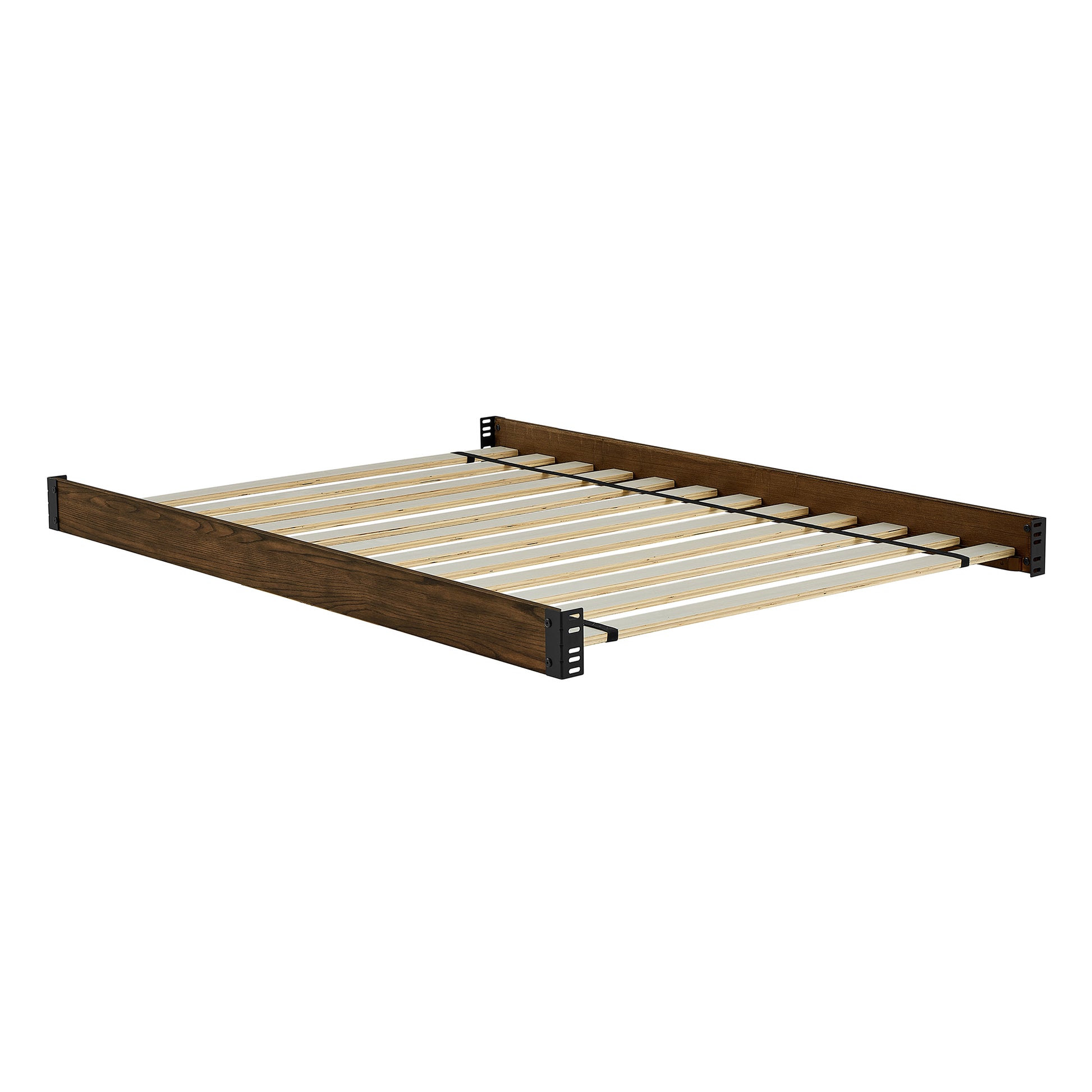 Lucca Full Size Bed Rails - Conversion Kit Only - Deep Brown Ash - Product image 8