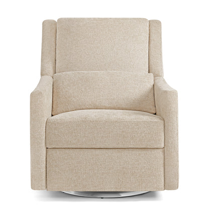Seoul Power Recliner with USB-C Charging Ports, Nightlight & Lumbar Pillow - Sand - Media 44036770169124