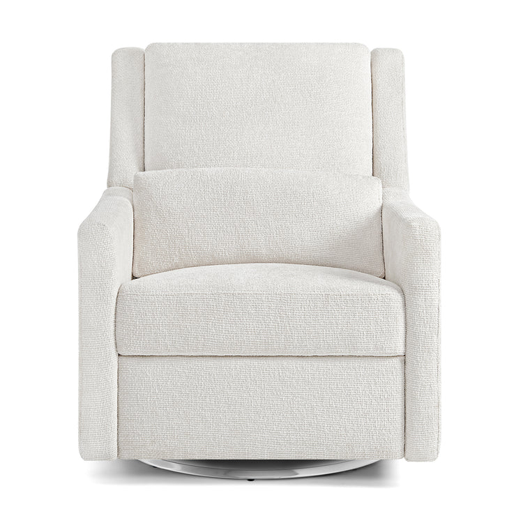 Seoul Power Recliner with USB-C Charging Ports, Nightlight & Lumbar Pillow - Snow - Media 44036743561508