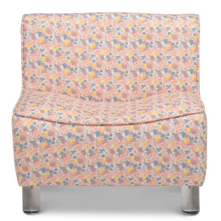 Wren Kids’ Upholstered Chair - Girl Floral - Media 41752140316964