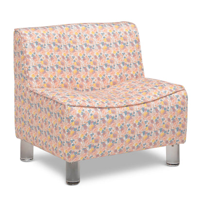 Wren Kids’ Upholstered Chair - Girl Floral - Media 41752140349732