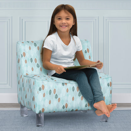 Wren Kids’ Upholstered Chair - Leaf - Media 41620465385764